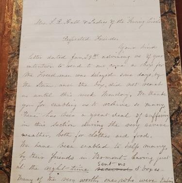History From Farther North #13:  The Untold Power of the Brownington Ladies Sewing Circle