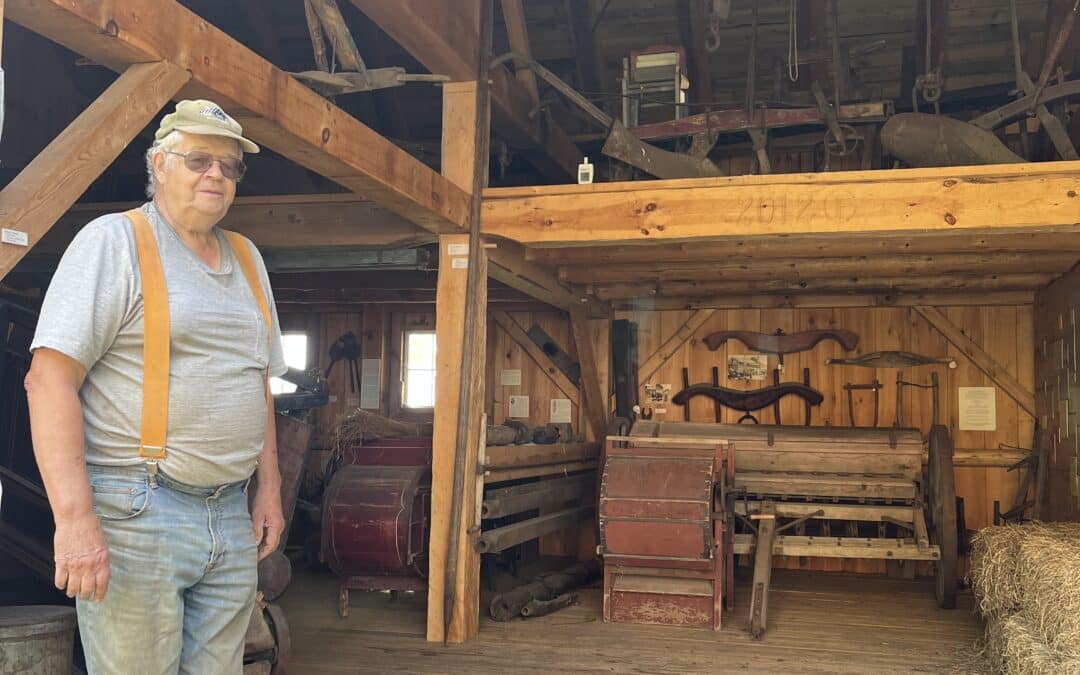 Peter Martin and His Donation of a 1913 Horse Hay Fork