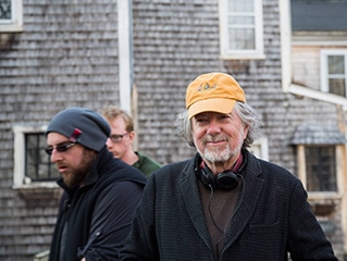 Jay on set smiling