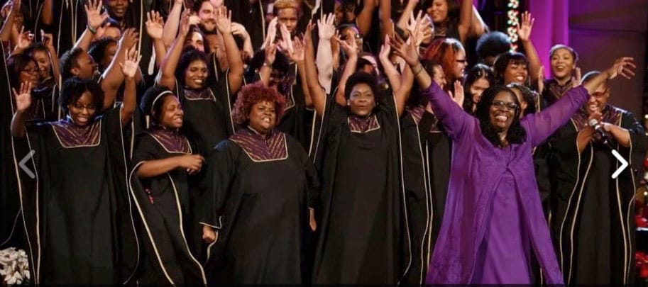 A picture of the choir