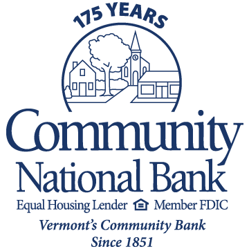 CNB175_SimplifiedLogo_Blue Community National Bank 175 years - 2026 logo